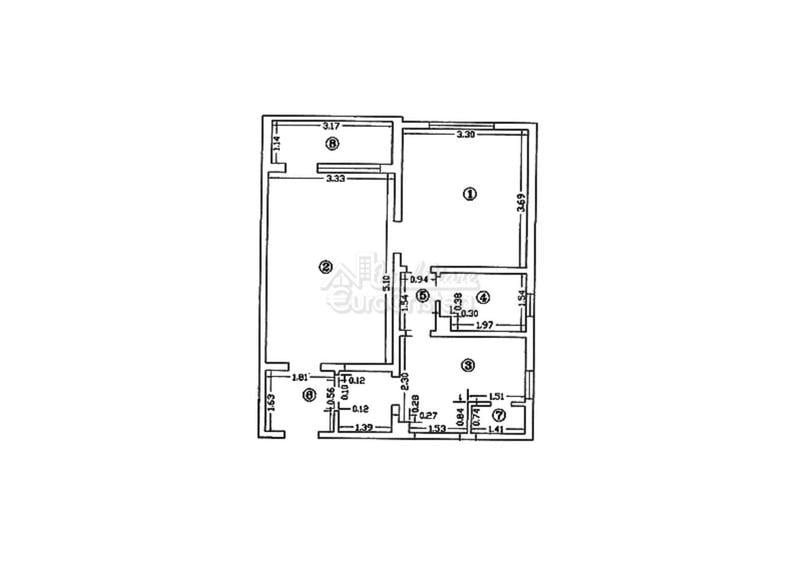 Apartament cu 2 camere în Vest