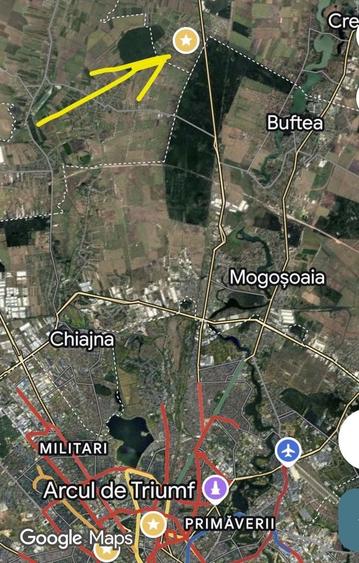 Teren Construcții intravilan de 420 mp, în Gulia