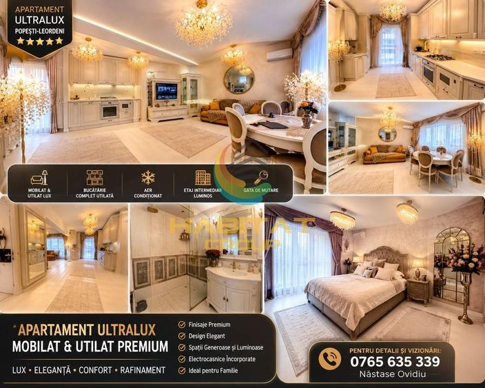 Apartament cu 3 camere semidecomandat, mobilat în Central