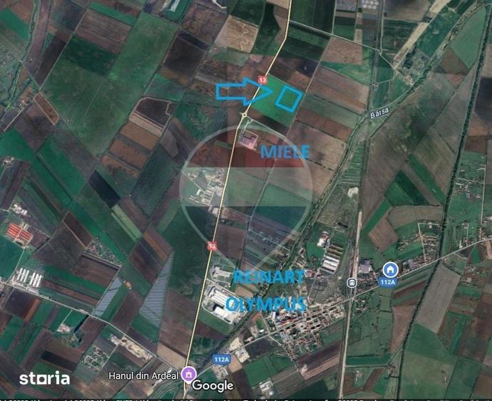Teren de 31200 mp, în Feldioara
