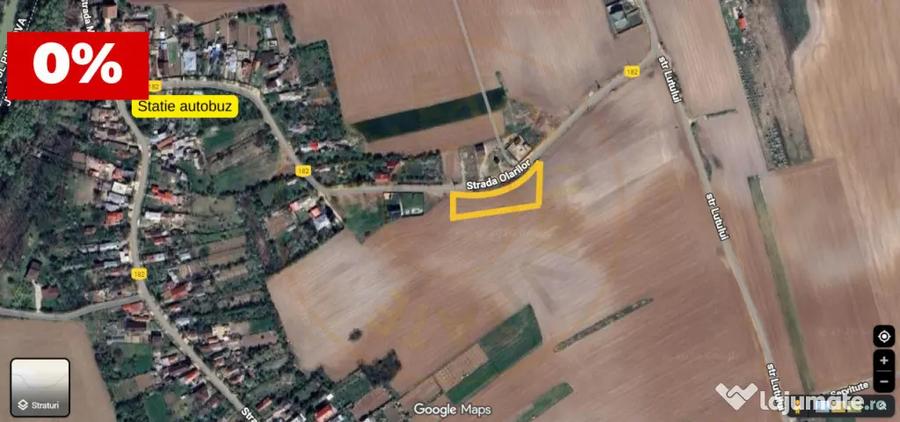 Teren de 3152 mp, în Piscu