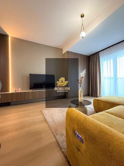 Apartament cu 2 camere semidecomandat, mobilat în Florești
