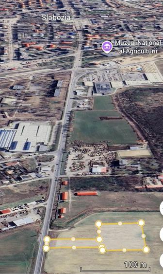 Teren de 8500 mp, în Exterior Vest