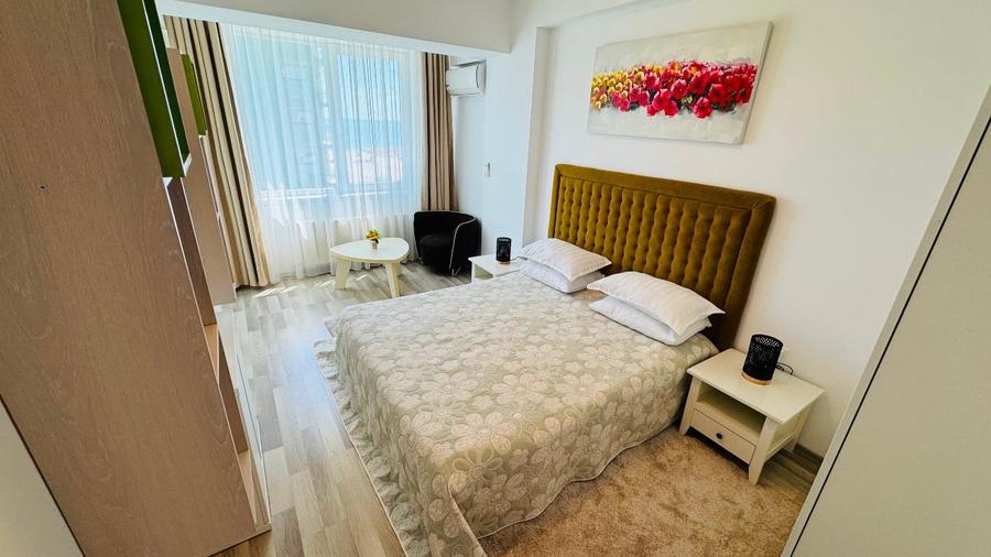 Apartament cu 2 camere semidecomandat, mobilat în Nord