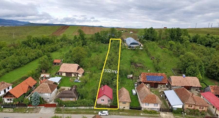Casă individuală cu 2 camere cu Canalizare în Sâncraiu