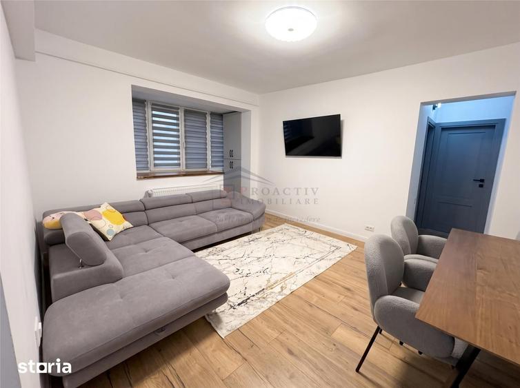 Apartament cu 3 camere, mobilat în Central