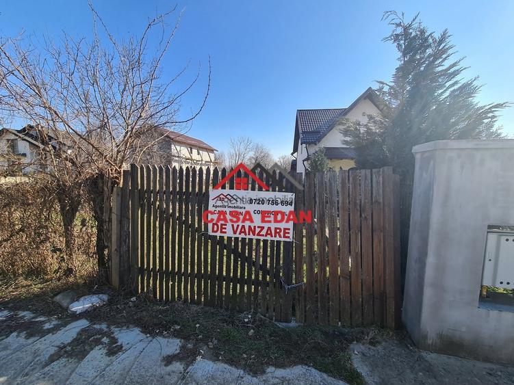 Teren Construcții intravilan de 586 mp, în Bănești