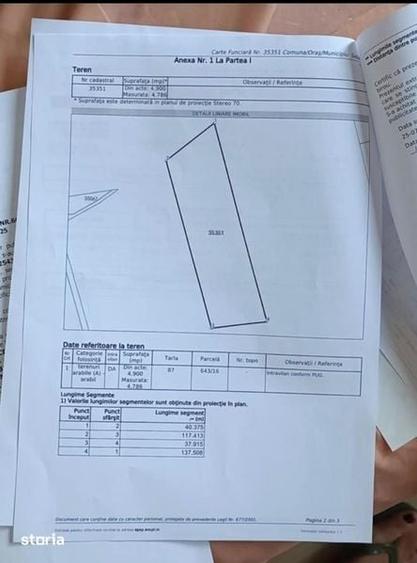 Teren de 4786 mp, în Săbăreni