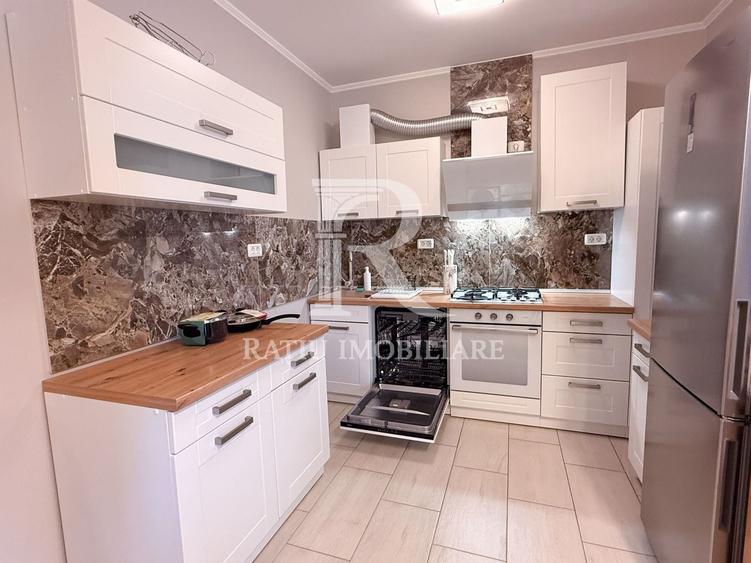 Apartament cu 2 camere decomandat, mobilat în Nufărul