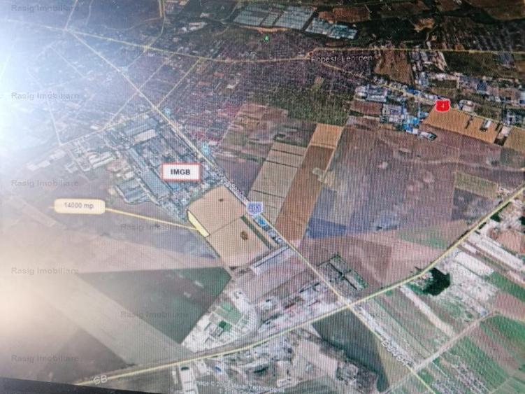 Teren Construcții intravilan de 14010 mp, în Berceni