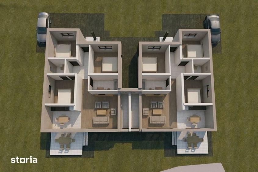 Casă cu 4 camere cu Teren 100 Mp în Sânmihaiu Român