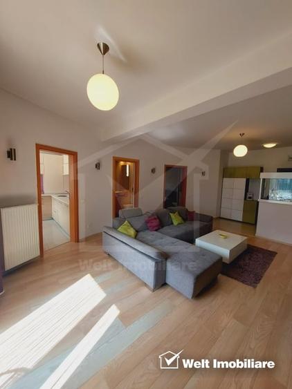 Apartament cu 2 camere semidecomandat, mobilat în Bună Ziua