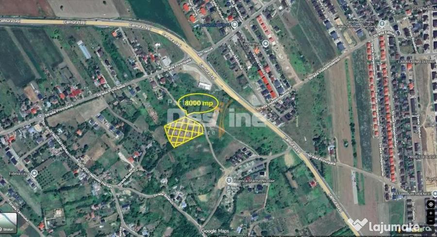 Teren de 8000 mp, în Ciurbești