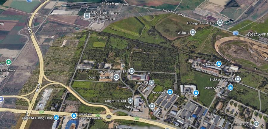 Teren Construcții intravilan de 6467 mp, în Est