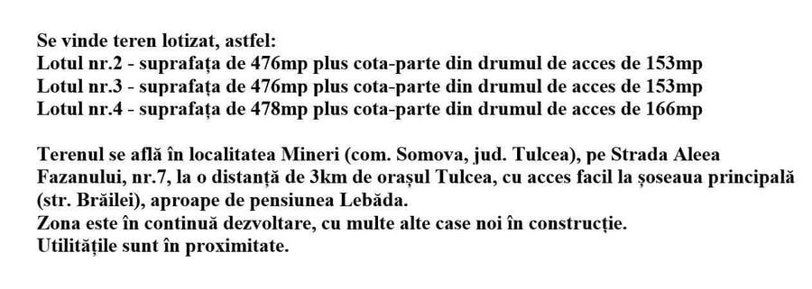 Spațiu comercial, în Mineri