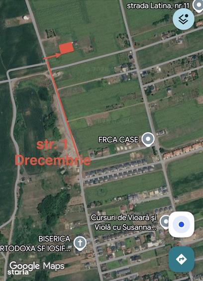 Teren de 500 mp, în Rediu