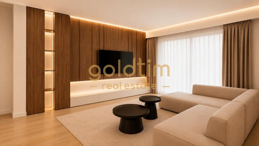 Apartament cu 3 camere decomandat, mobilat în Pipera