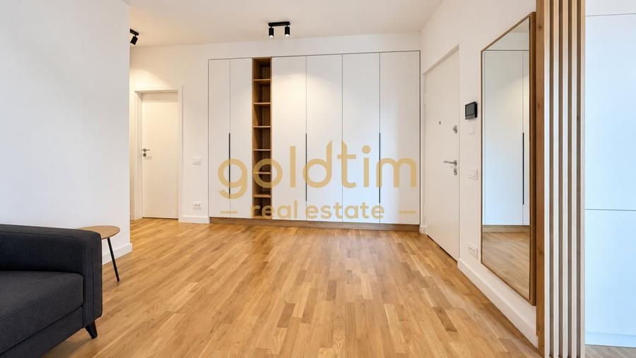 Apartament cu 2 camere semidecomandat, mobilat în Pipera