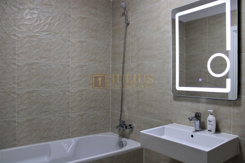 Apartament cu 2 camere semidecomandat, mobilat în Nord