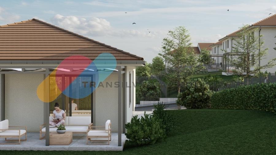 Casă individuală cu 4 camere cu Canalizare în Chinteni