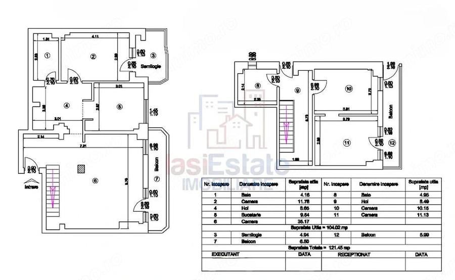 Apartament cu 4 camere decomandat în Filiași