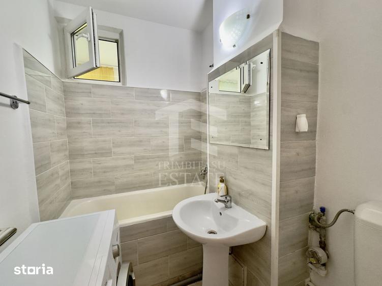 Apartament cu 2 camere, mobilat în Tei