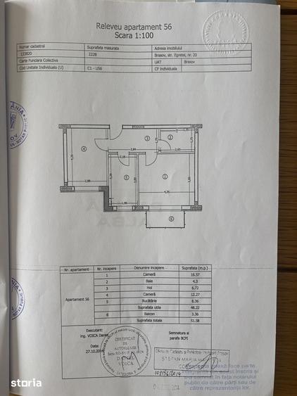 Apartament cu 2 camere în Bartolomeu