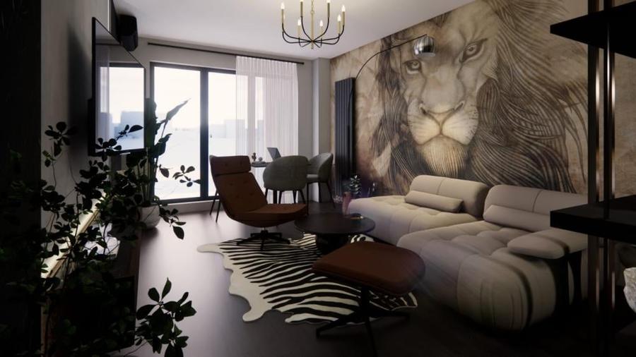 Apartament cu 2 camere decomandat, mobilat în Bucureștii Noi