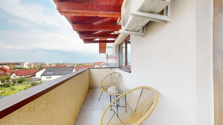 Apartament cu 2 camere decomandat, mobilat în Sânpetru