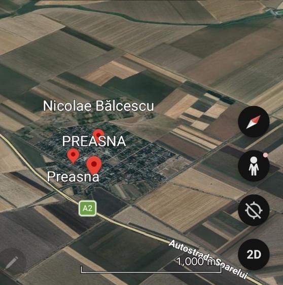 Teren Construcții extravilan de 80000 mp, în Nicolae Bălcescu