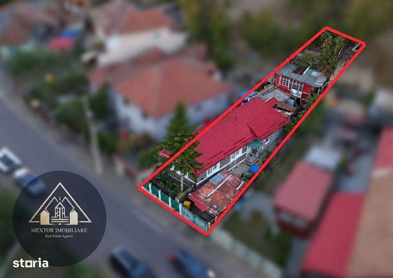 Casă cu 2 camere cu Teren 719 Mp în Central