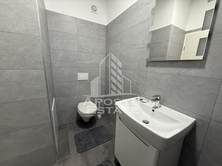 Apartament cu 2 camere semidecomandat, mobilat în Torontalului