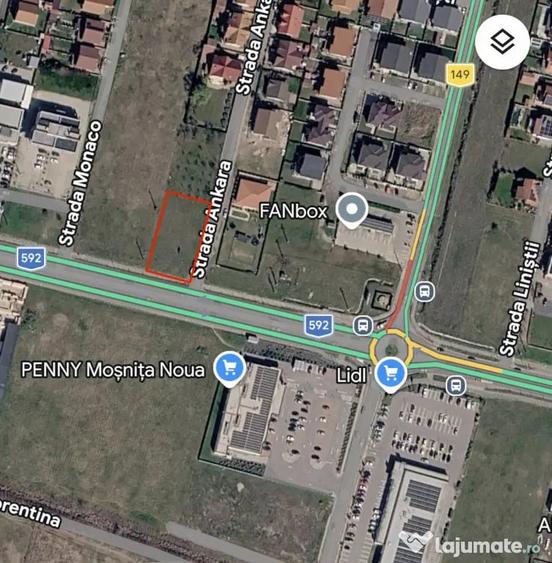 Teren în Moșnița Nouă