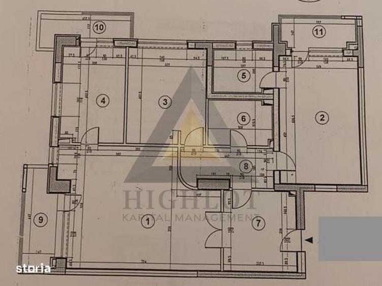 Apartament cu 3 camere în Herăstrău