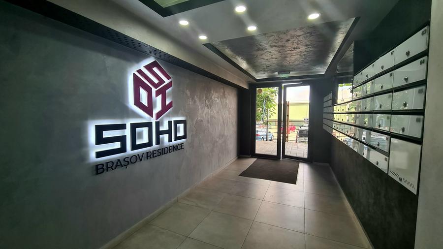 Apartament cu 2 camere semidecomandat, mobilat în Hărmanului