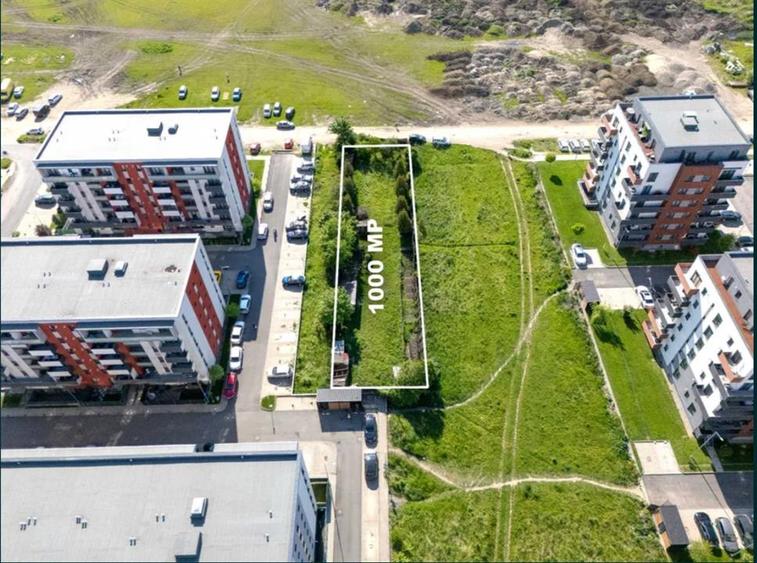 Teren Construcții intravilan de 1000 mp, în Avantgarden
