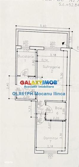 Apartament cu 2 camere semidecomandat în Paltiniș