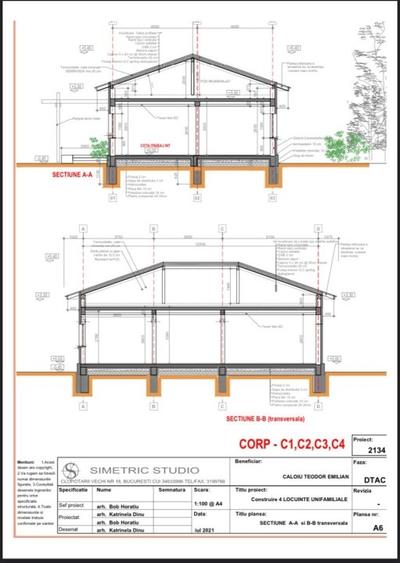 Casă individuală cu 4 camere cu Teren 433 Mp în Dragomirești-Deal