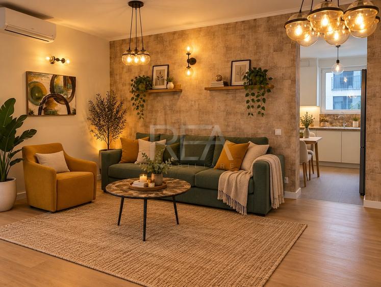 Apartament cu 3 camere decomandat, mobilat în Floreasca