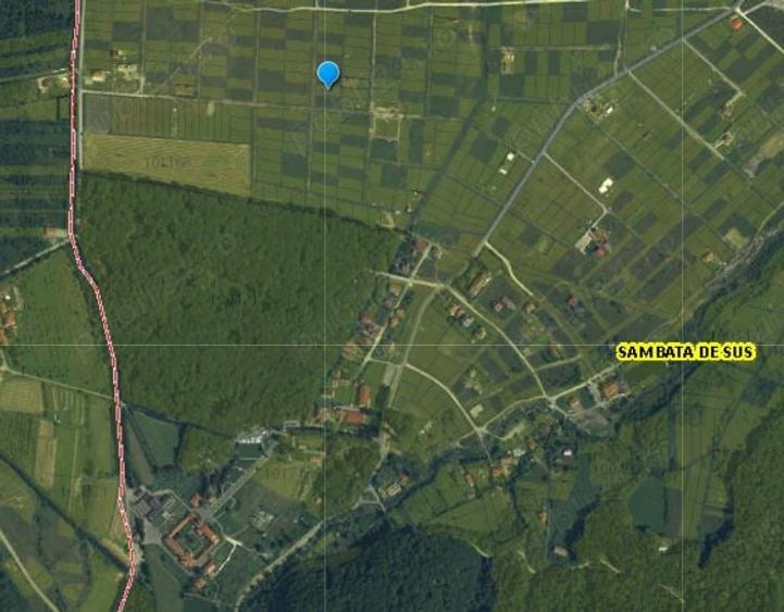 Teren de 1000 mp, în Sâmbăta de Sus