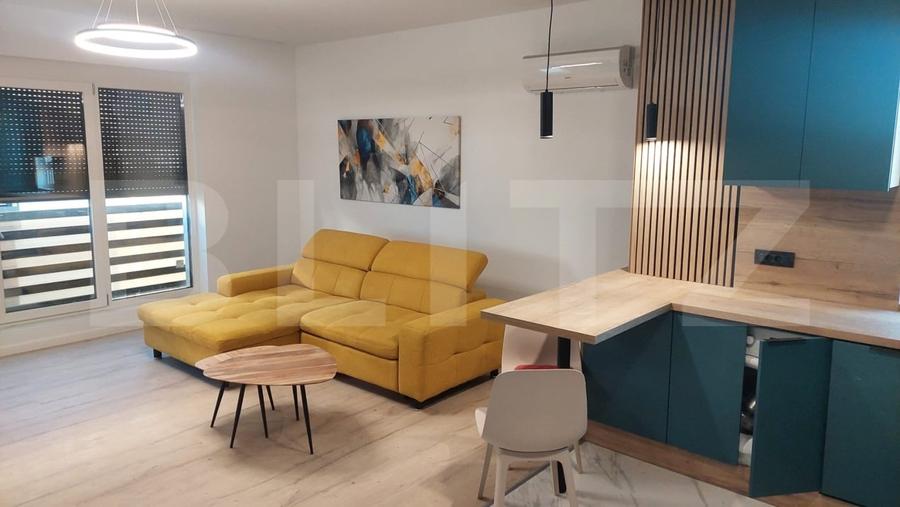 Apartament cu 2 camere semidecomandat, mobilat în Dumbrăvița