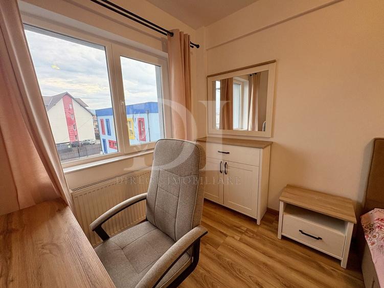 Apartament cu 2 camere decomandat, mobilat în Florești