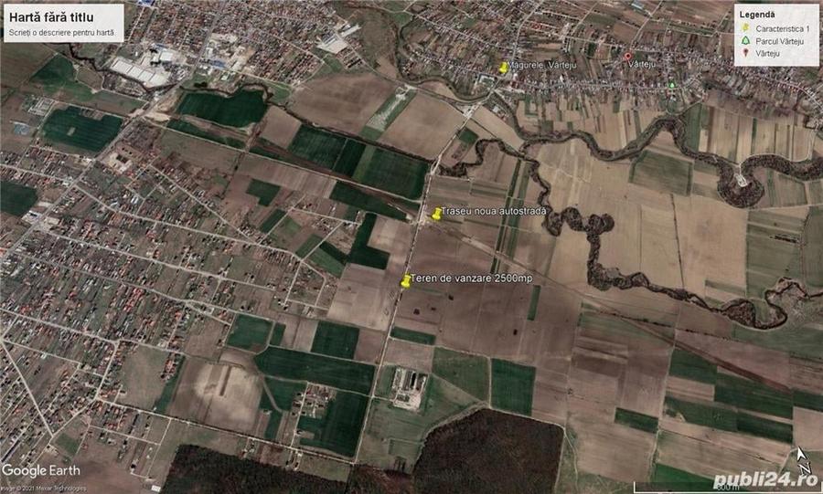 Magurele, Ilfov, strada Bradului, teren intravilan 2500 mp - 4