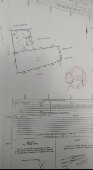 Teren Construcții intravilan de 896 mp, în Tunari