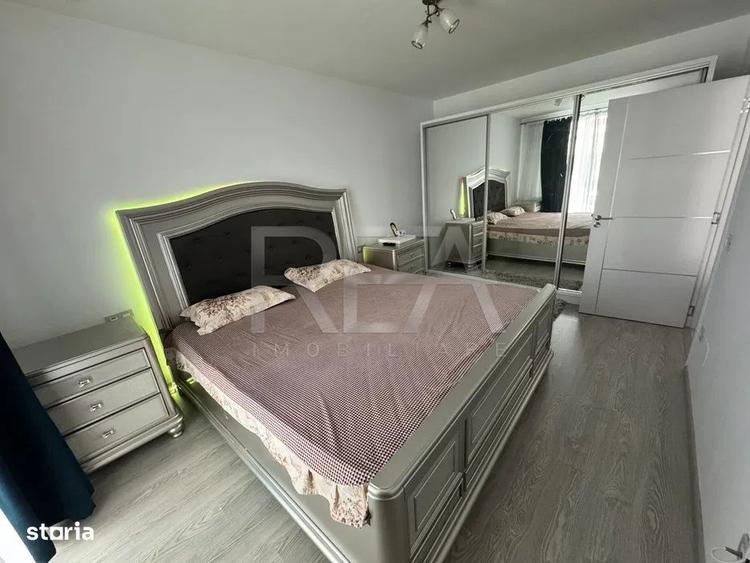 Apartament cu 2 camere, mobilat în Păcii