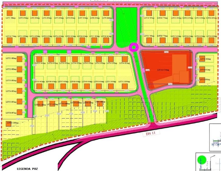 Teren Construcții intravilan de 76200 mp, în Hărman