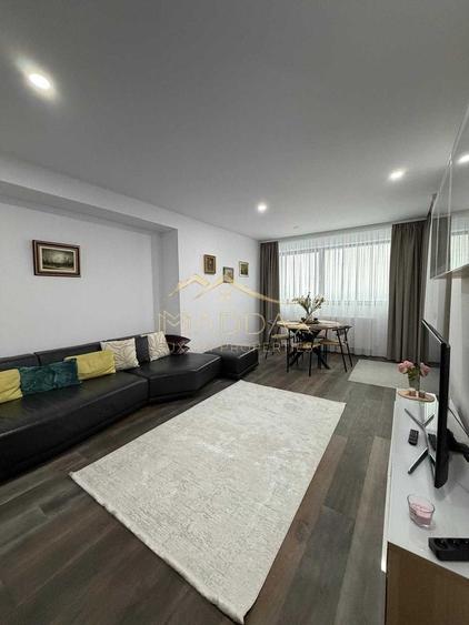 Apartament cu 2 camere semidecomandat, mobilat în Aviației