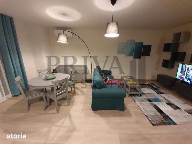 Apartament cu 2 camere, mobilat în Buziașului