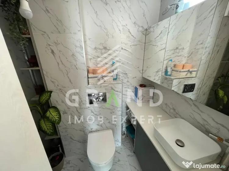 Apartament cu 3 camere semidecomandat în Central