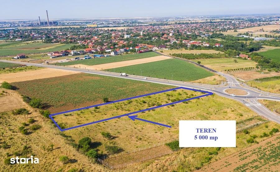 Teren de 1000 mp, în Oncea